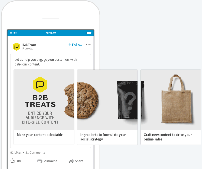 carrusel-anuncios-linkedin anuncio carrusel Linkedin Ads